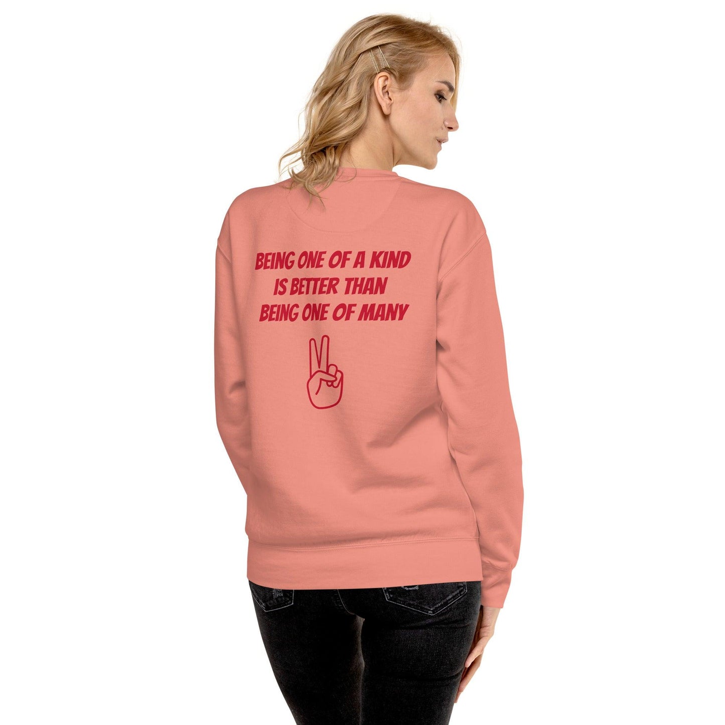 Stand Out in Style: 'Weird' Premium Unisex Sweatshirt - 8-The Fashionista