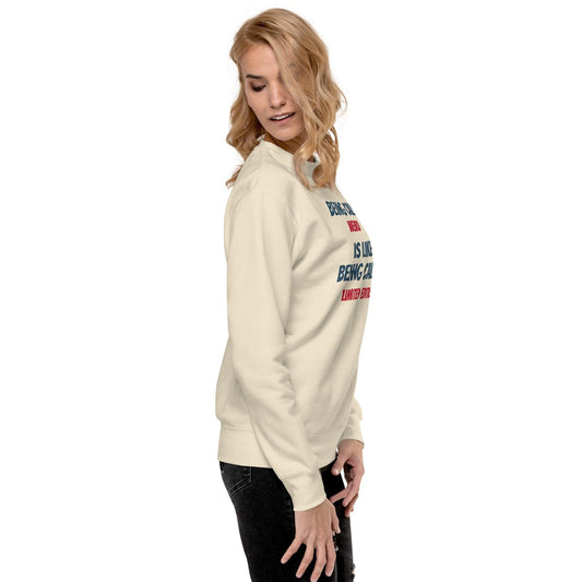 Stand Out in Style: 'Weird' Premium Unisex Sweatshirt - 3-The Fashionista