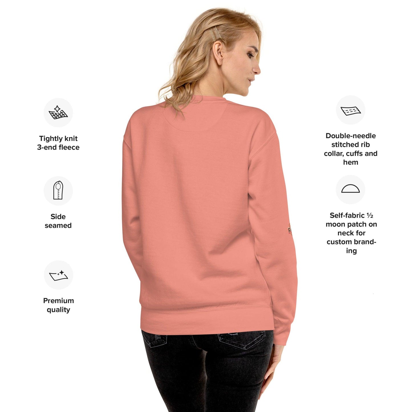 Cozy Club Athletics Teddy Bear Sweatshirt - 11-The Fashionista