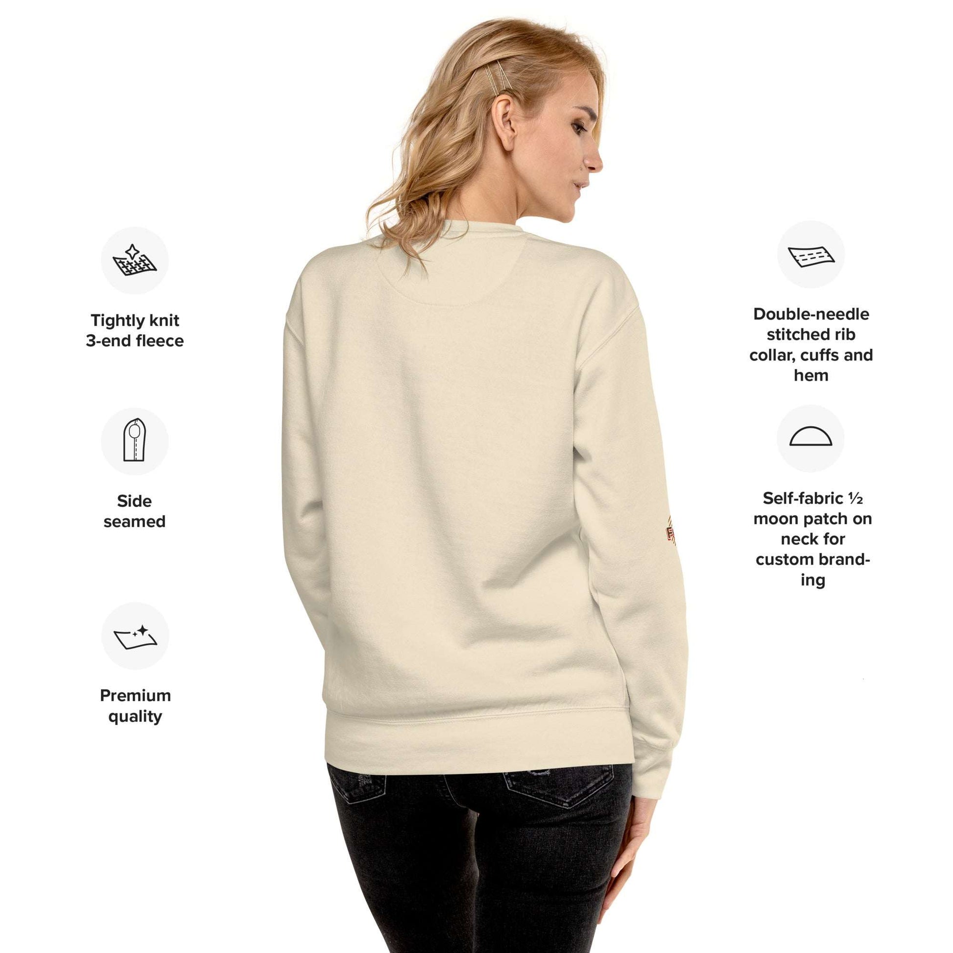 Cozy Club Athletics Teddy Bear Sweatshirt - 4-The Fashionista
