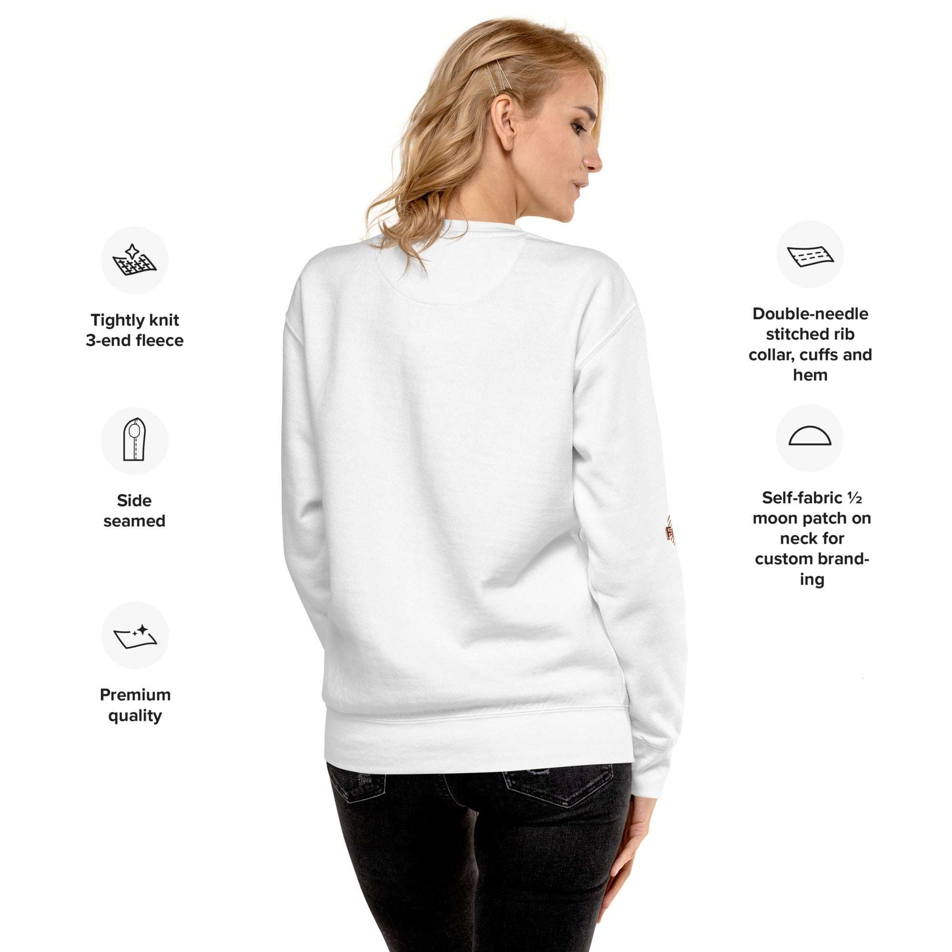 Cozy Club Athletics Teddy Bear Sweatshirt - 1-The Fashionista