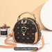 Cute Cat Shape Pendant Trendy Shoulder Bag, Double Zipper - 4- The Fashionista 