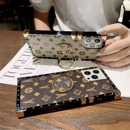 Designer Bling Ring Holder Phone Case - The Fashionista 