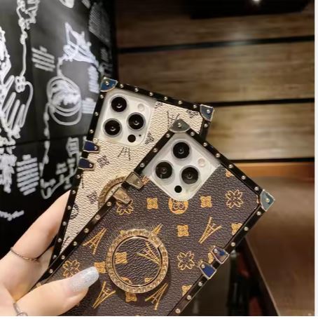 Designer Bling Ring Holder Phone Case - The Fashionista 