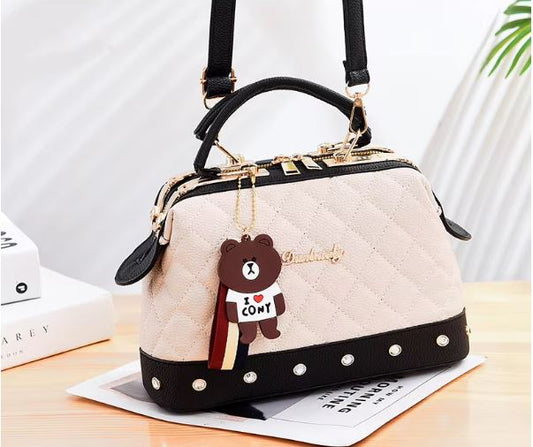 Fashion Handbag Stylish Messenger, Boston Shoulder Bag for Women - 3-The Fashionista 