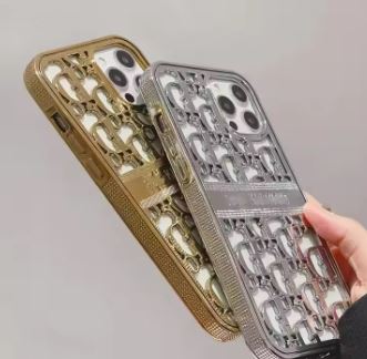 Fashion Luxury Electroplated Design Mobile Phone Case - 4-The Fashionista 