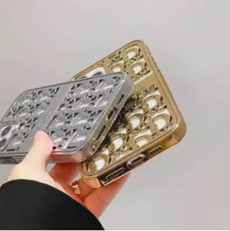 Fashion Luxury Electroplated Design Mobile Phone Case - 3-The Fashionista 