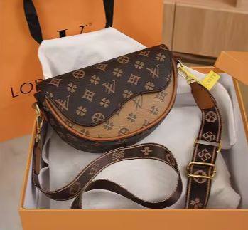 Hot Designer Leather Crossbody Underarm Saddle Bag - 9-The Fashionista 