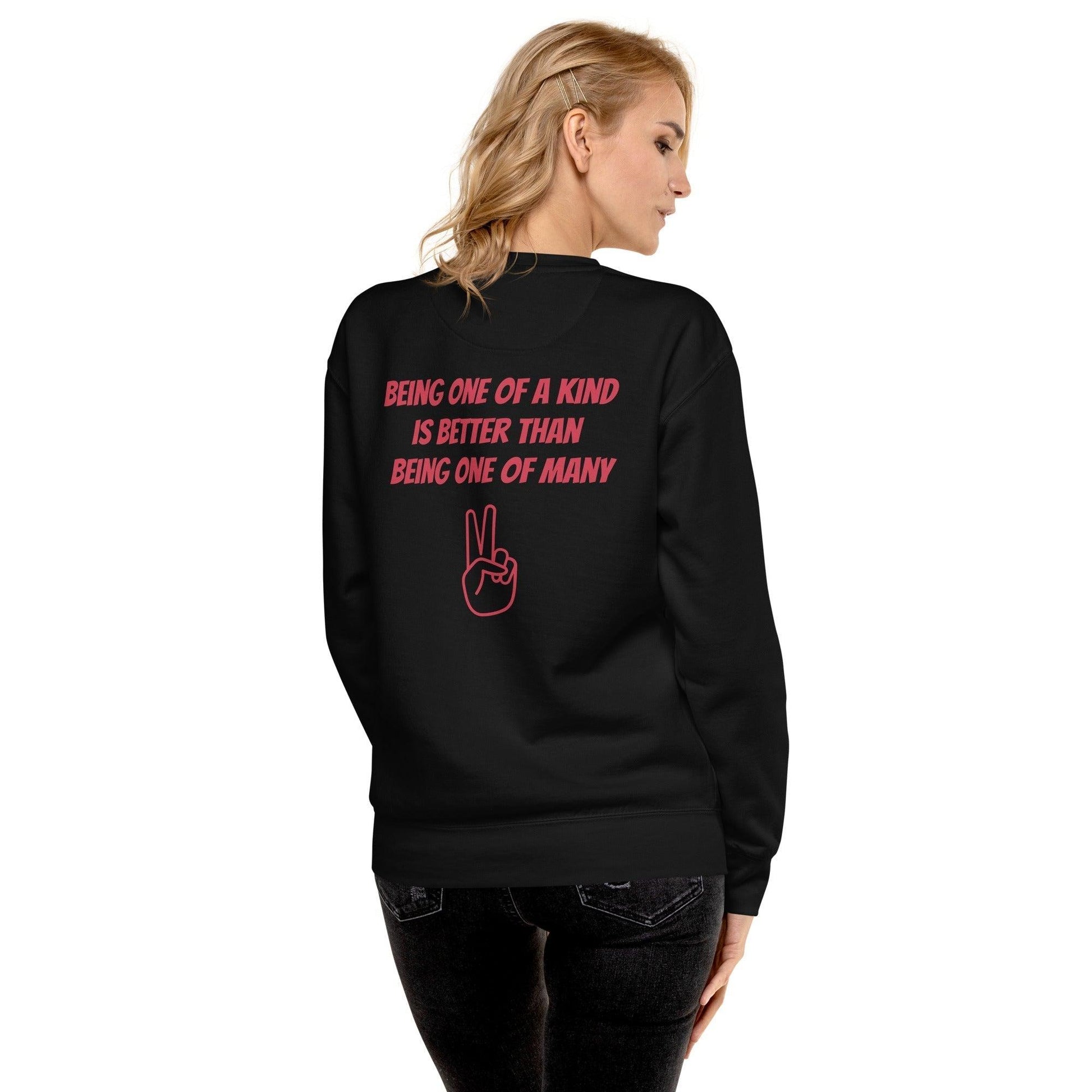 Stand Out in Style: 'Weird' Premium Unisex Sweatshirt - 15-The Fashionista