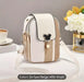Stylish Cute Geometric Shoulder Bag - Fashionable Bag With Zipper Closure - The Fashionista 