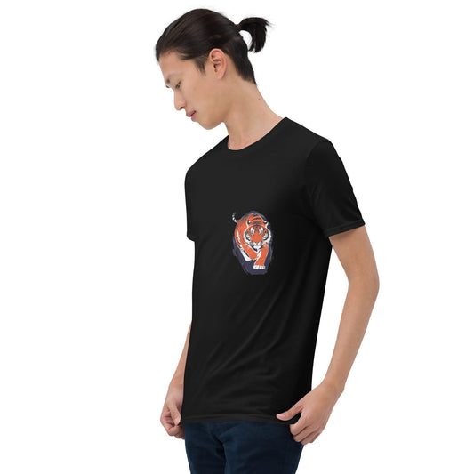 Tiger Printed Men T-Shirt - 27-The Fashionista