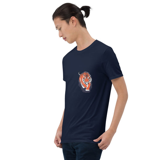 Tiger Printed Men T-Shirt - 22-The Fashionista