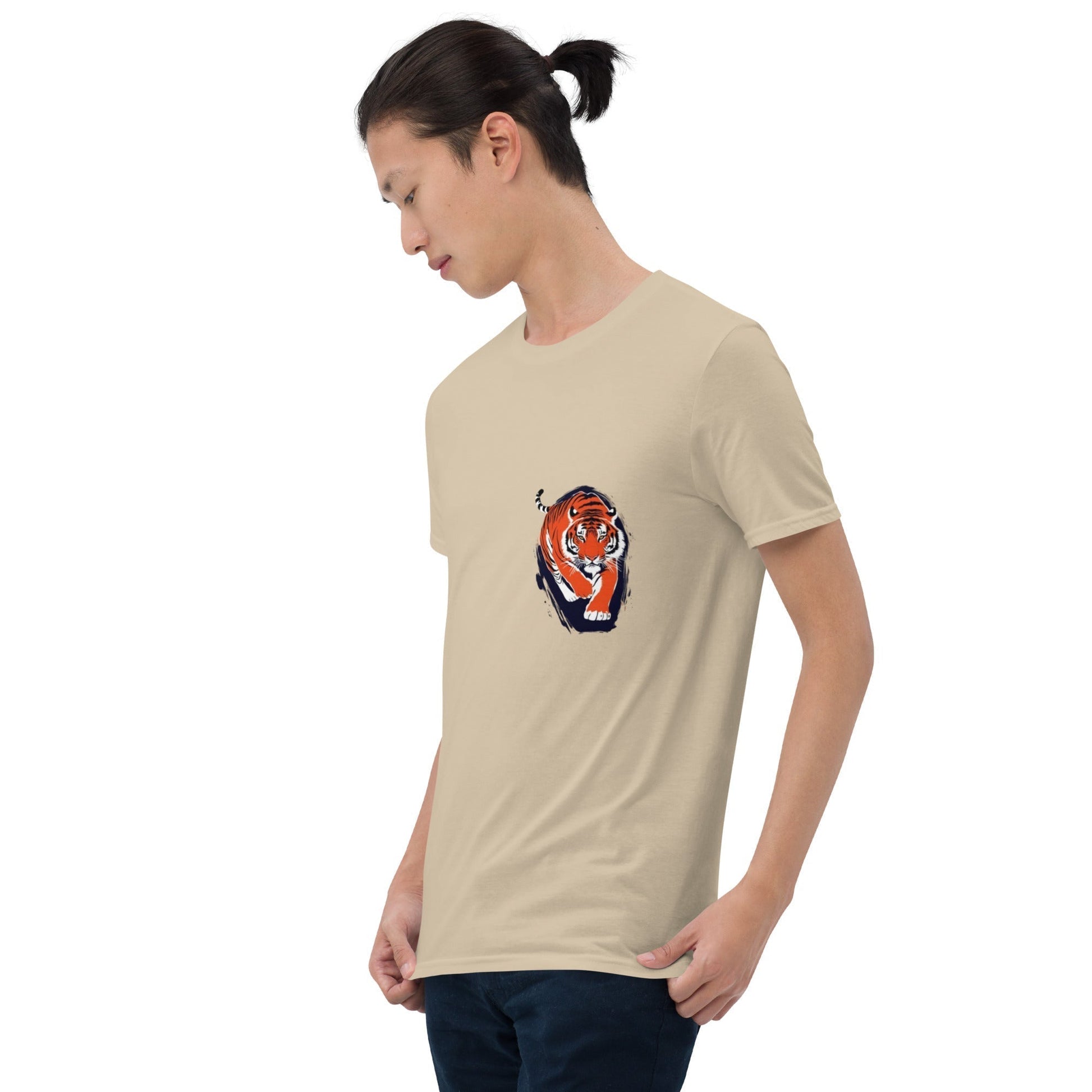 Tiger Printed Men T-Shirt - 15-The Fashionista