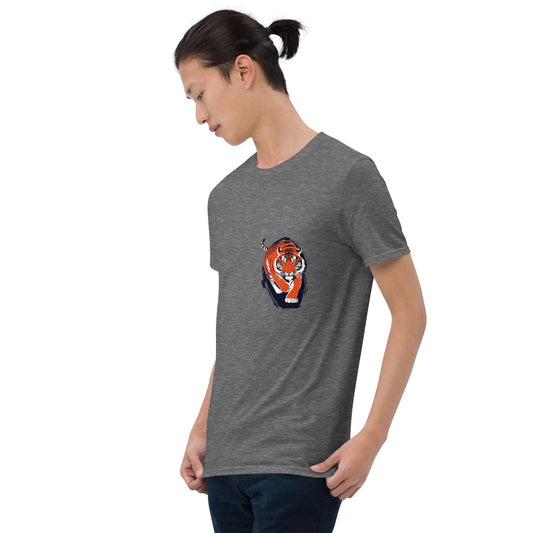 Tiger Printed Men T-Shirt - 3-The Fashionista