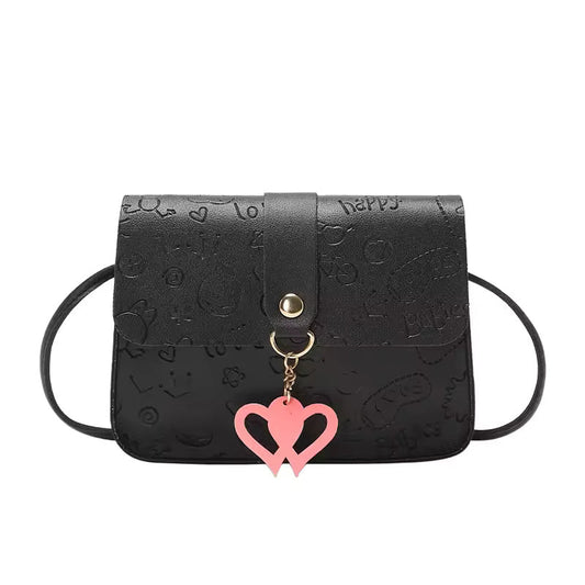 Top Fashion Embossed Small Square Bag New 2024 Ladies Messenger Bag - 2- The Fashionista 