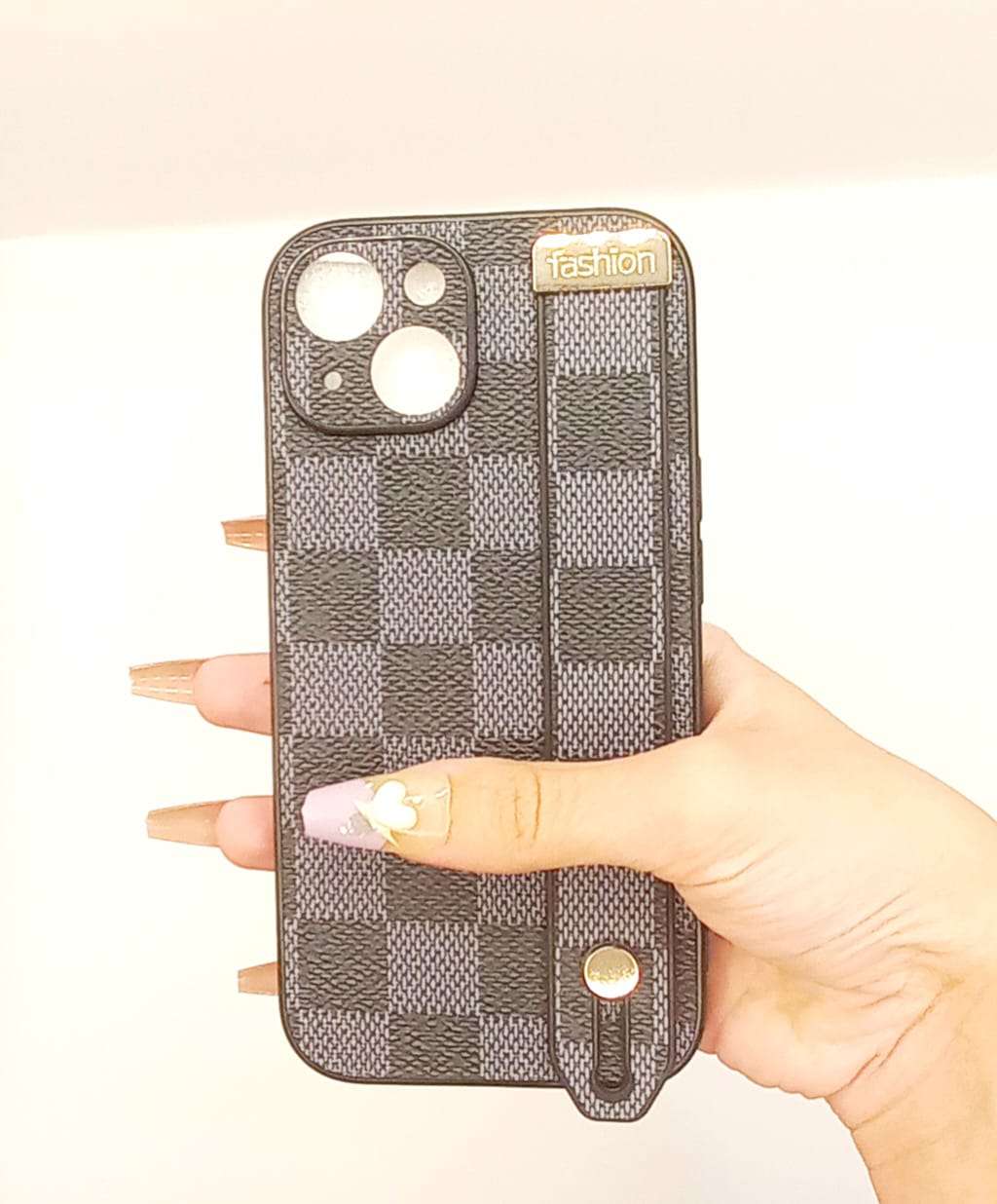 Trendy Designer Printed Wrist Strap Phone Case - 2-The Fashionista