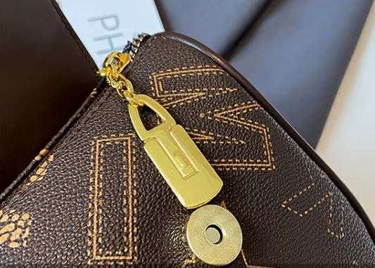 Crossbody fashion letter print texture bag for women - 3-The Fashionista 