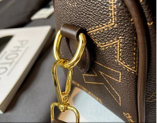 Crossbody fashion letter print texture bag for women -2- The Fashionista 